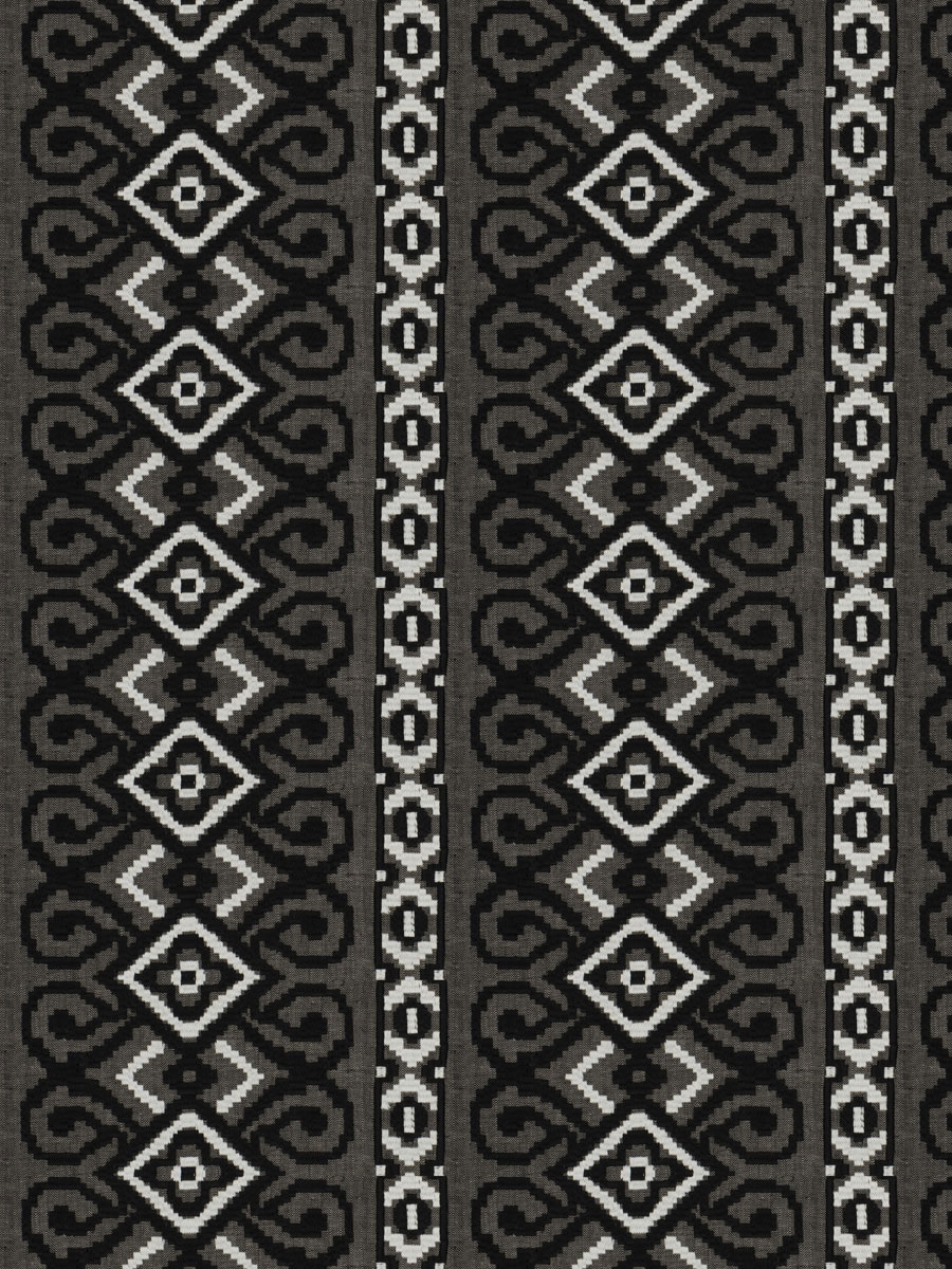 Gibraltar Stripe – Black & White