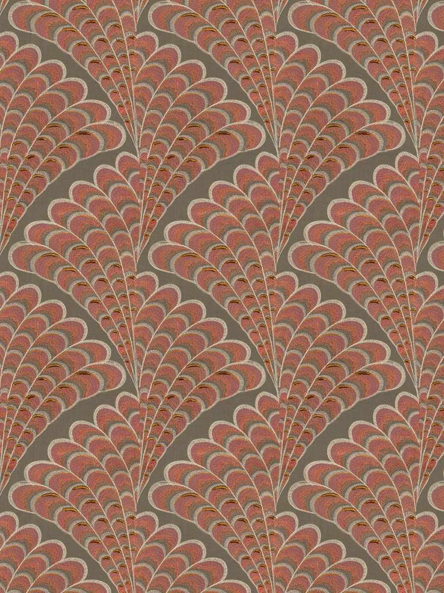 Vintage Peacock – Smokey Coral