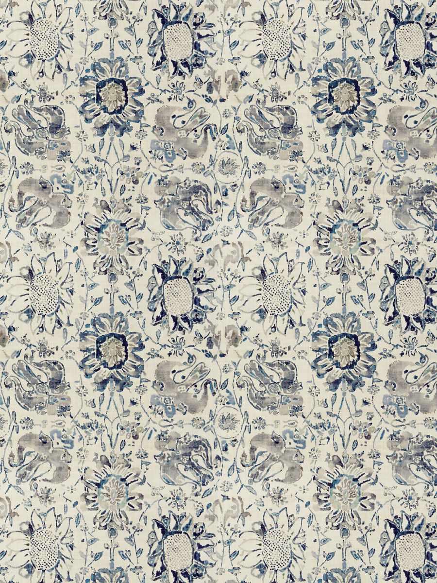 Anza – Blue & Cream