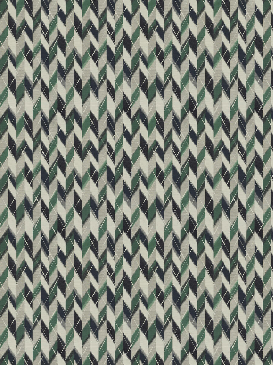 Havana Herringbone – Blue Green