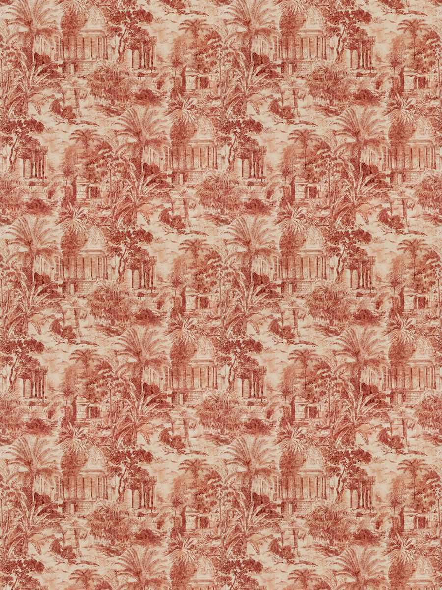 Commonwealth Toile – Riche Red