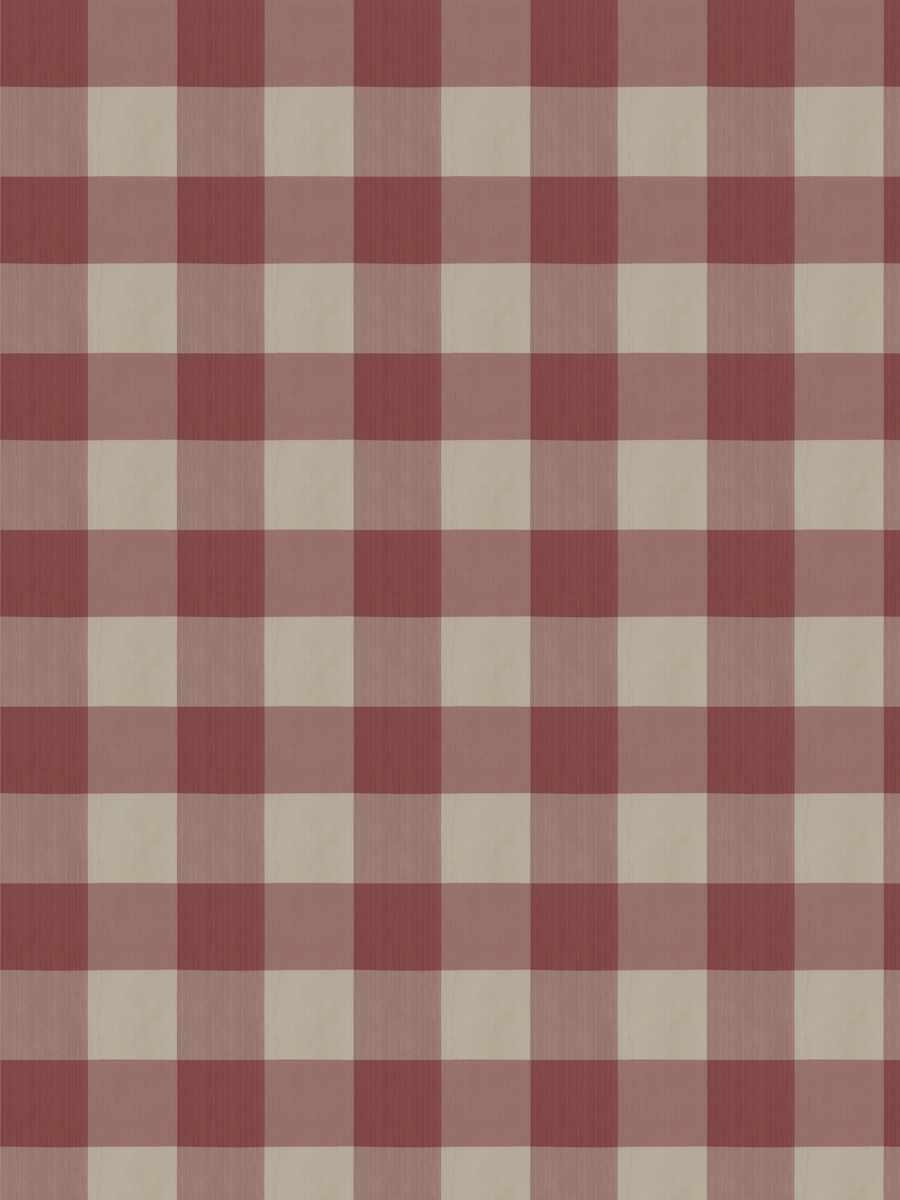 Caccia Silk Check – Red