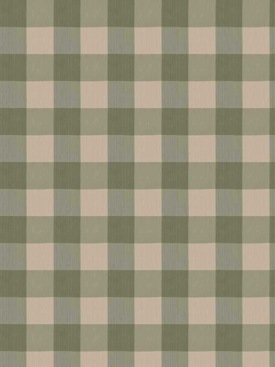 Caccia Silk Check – Green