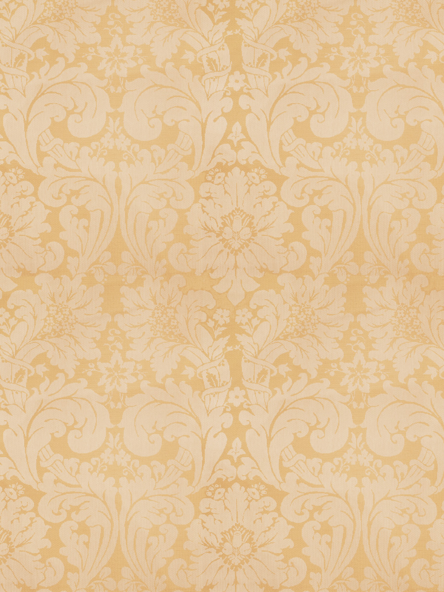 Hearst Damask – Brushed Gold