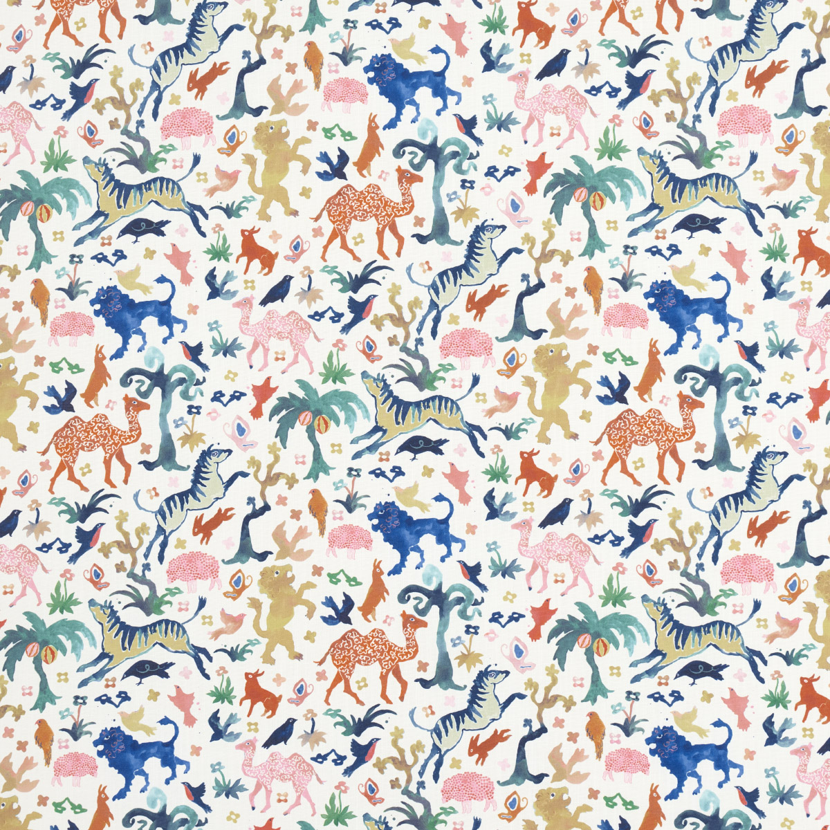 BEASTS INDOOR/OUTDOOR – MULTI ON IVORY