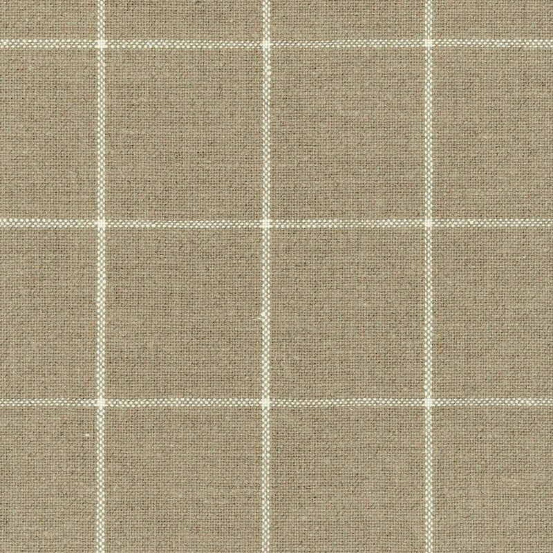 GLENARIFF LINEN CHECK – NATURAL