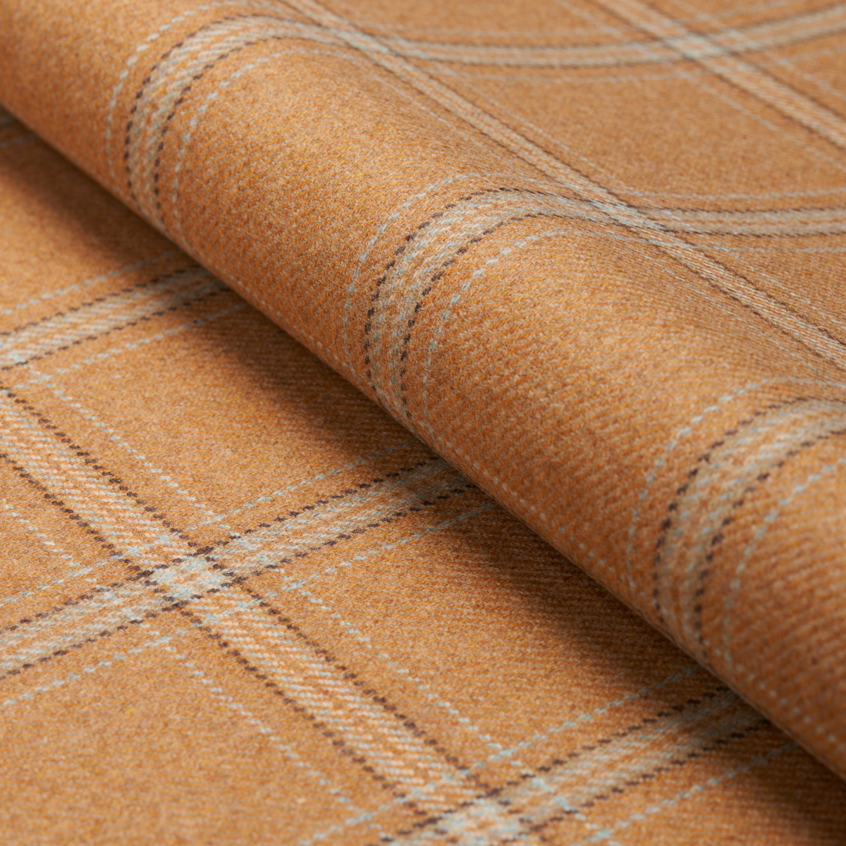 BLACKBURN MERINO PLAID – CAMEL
