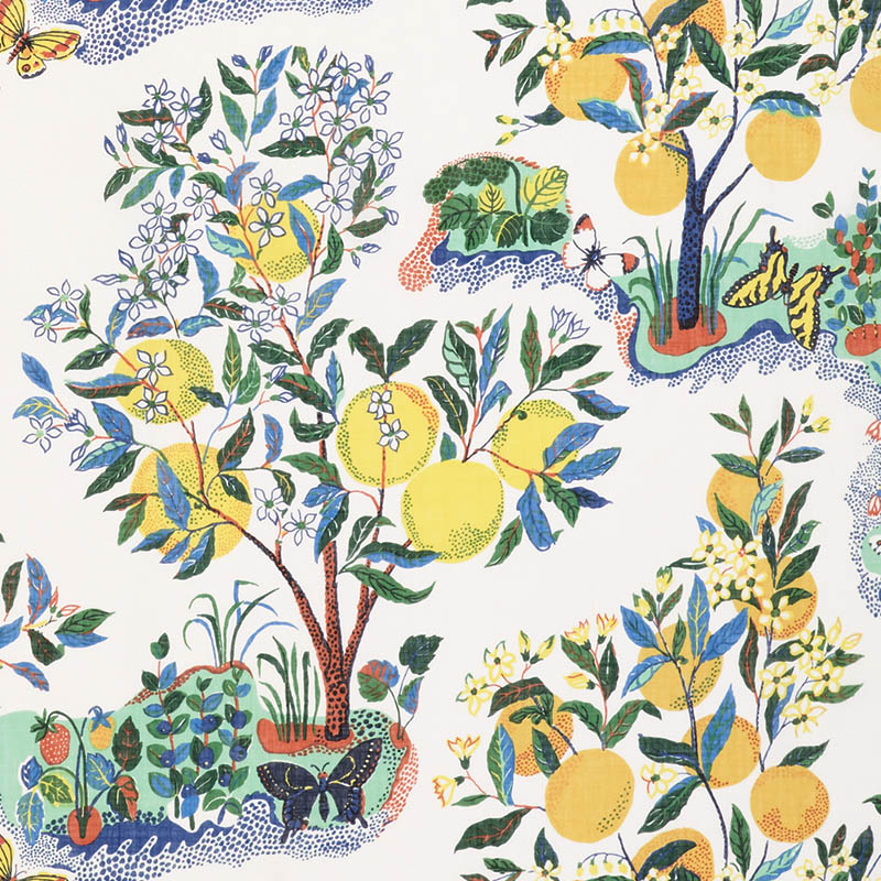 CITRUS GARDEN SHEER – PRIMARY