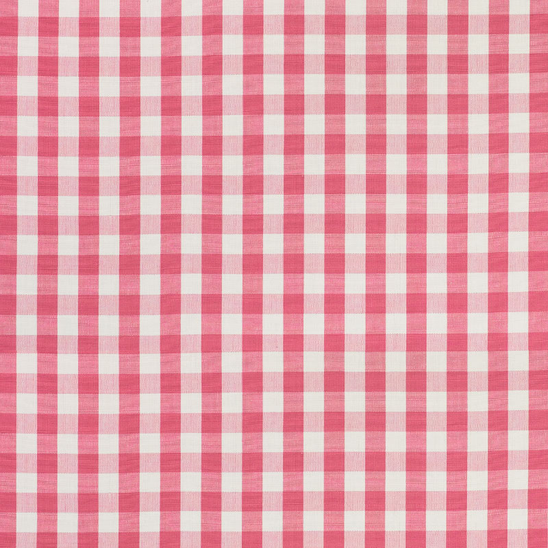 ELTON COTTON CHECK – MAGENTA