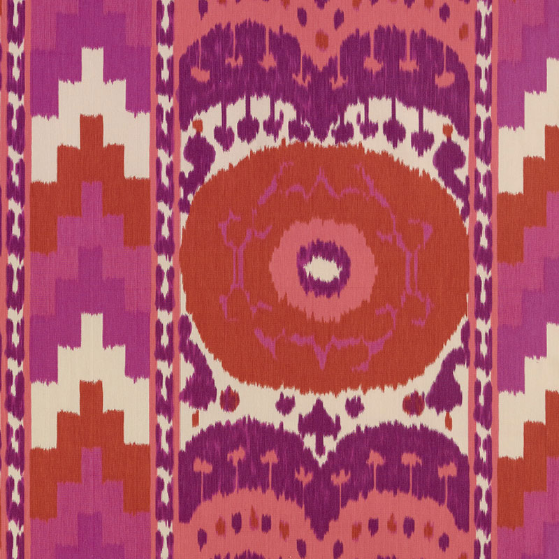 SAMARKAND IKAT II – RUBY