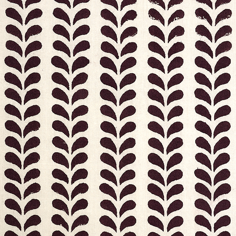 BINDI HAND BLOCK PRINT – AUBERGINE