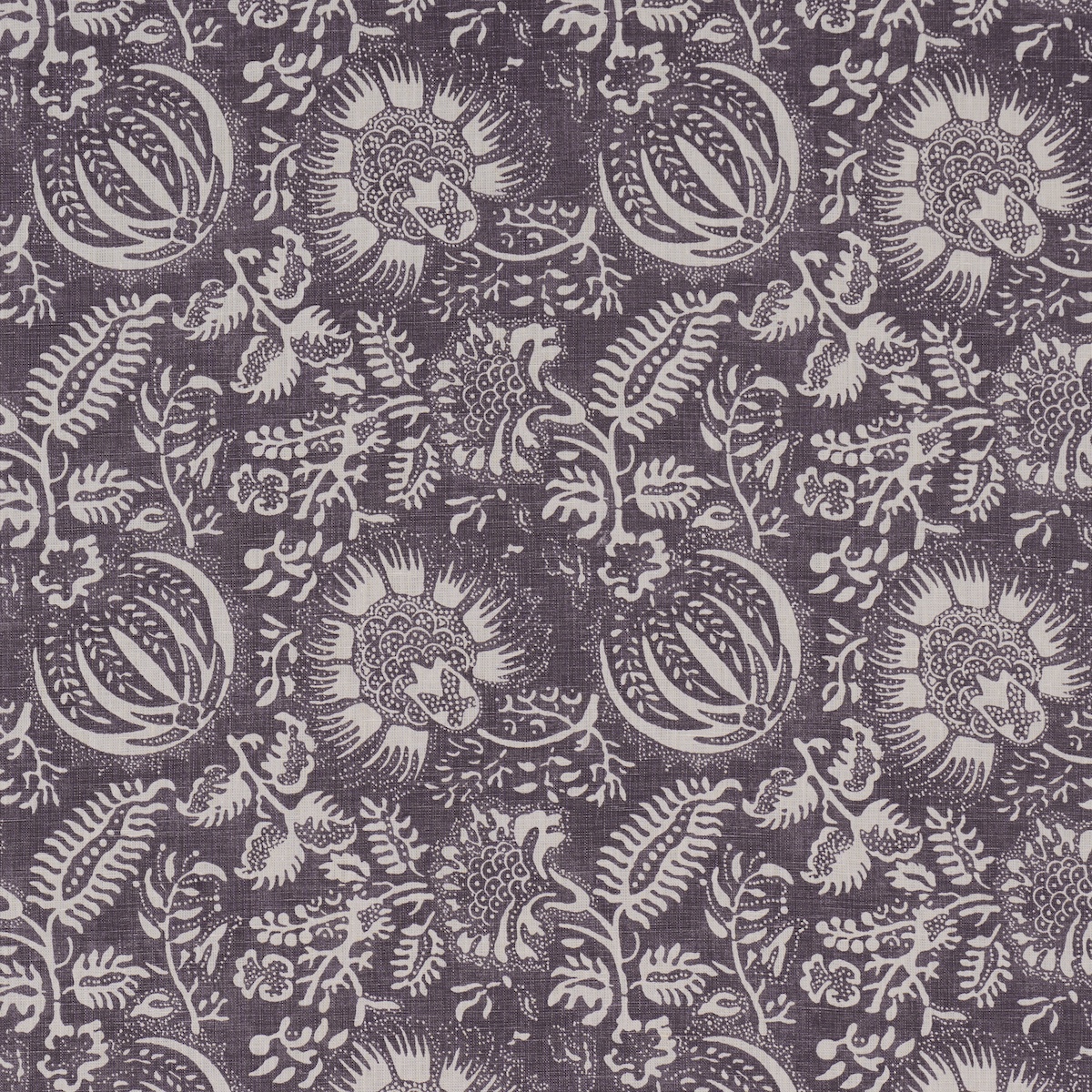 POMEGRANATE PRINT – AUBERGINE