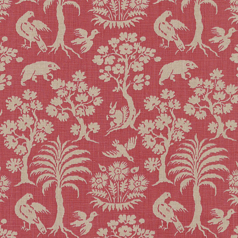 WOODLAND SILHOUETTE – RHUBARB
