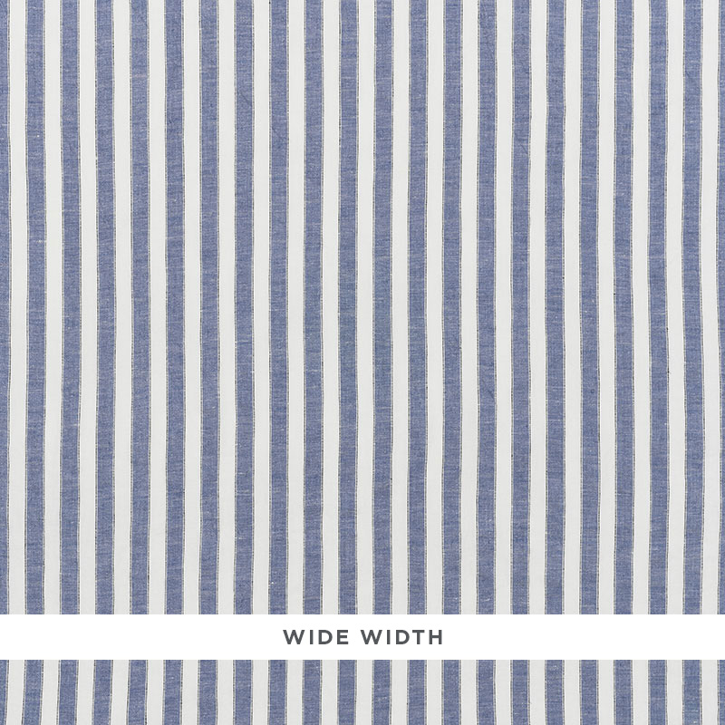 REGATTA LINEN STRIPE SHEER – CHAMBRAY