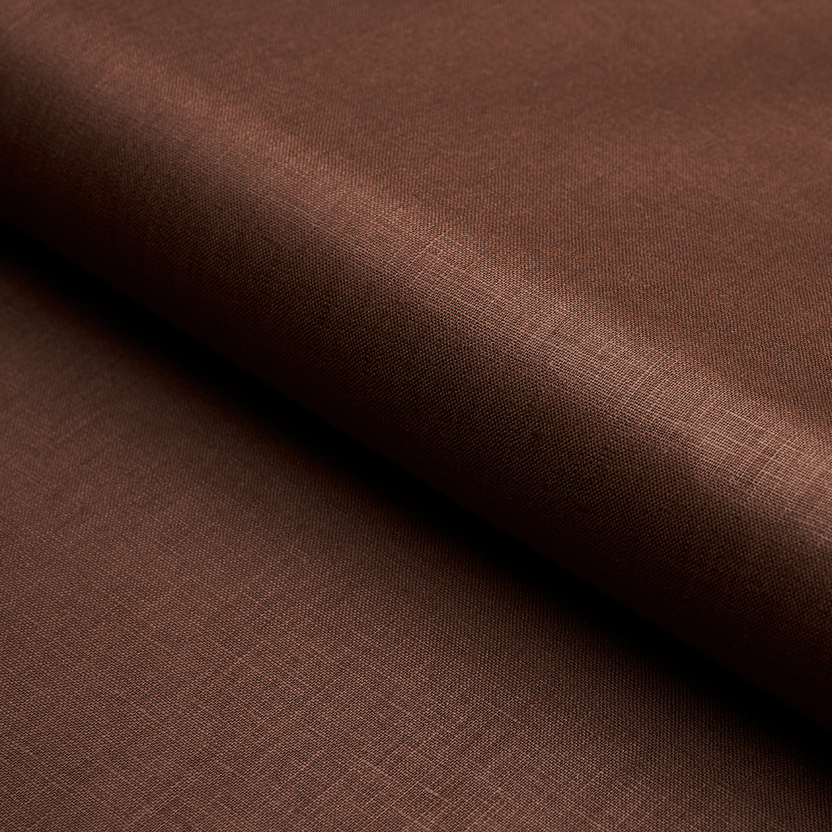LANGE GLAZED LINEN – BROWN