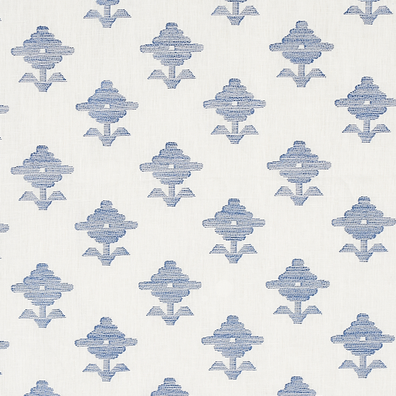 RUBIA EMBROIDERY – BLUE