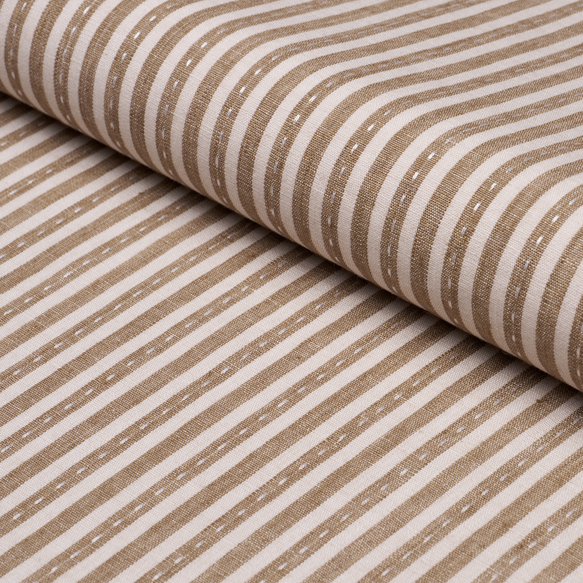MATHIS TICKING STRIPE – FLAX