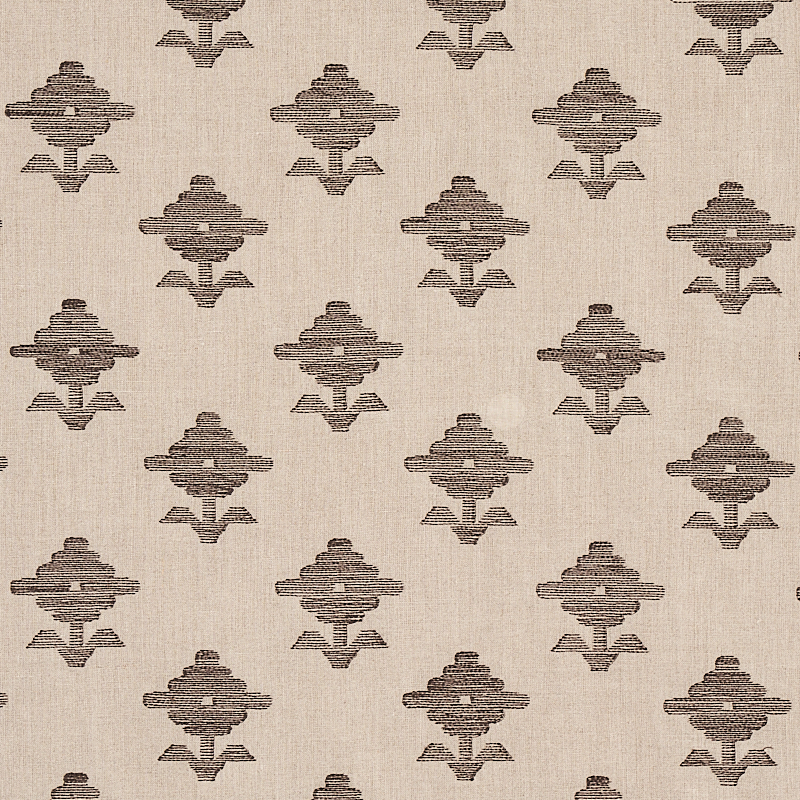 RUBIA EMBROIDERY – BROWN
