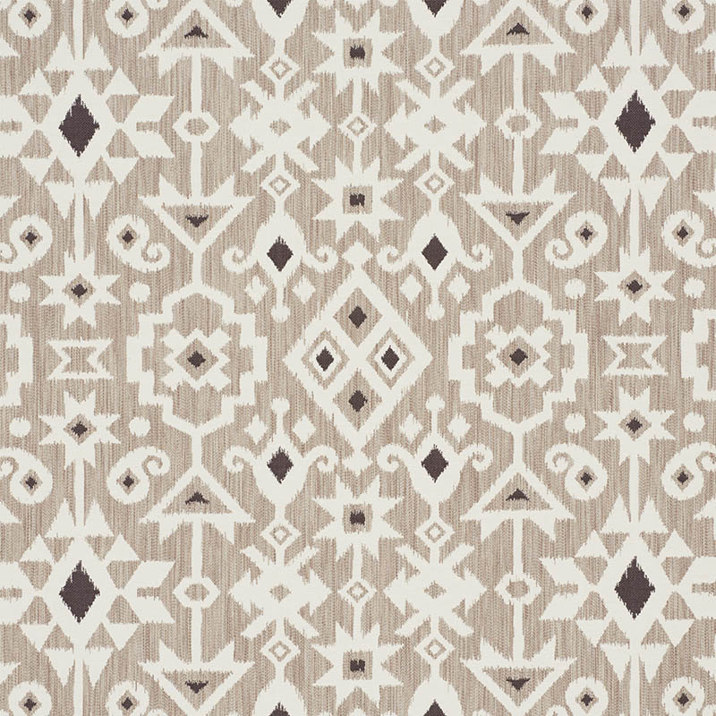 CRUSOE IKAT – GREIGE