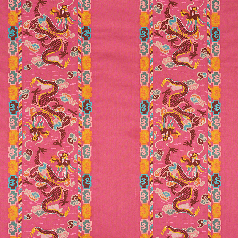LOTAN DRAGON EMBROIDERY – PINK