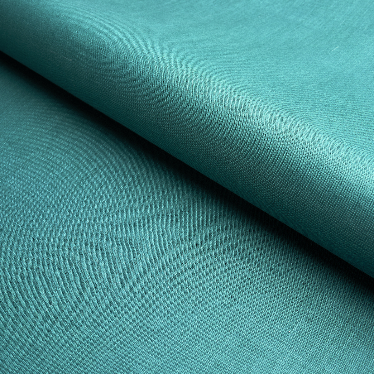 LANGE GLAZED LINEN – PEACOCK