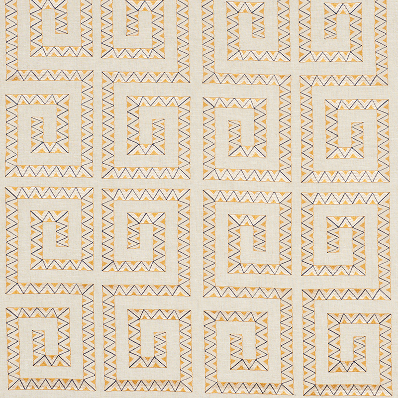 PRADO EMBROIDERY – SAFFRON