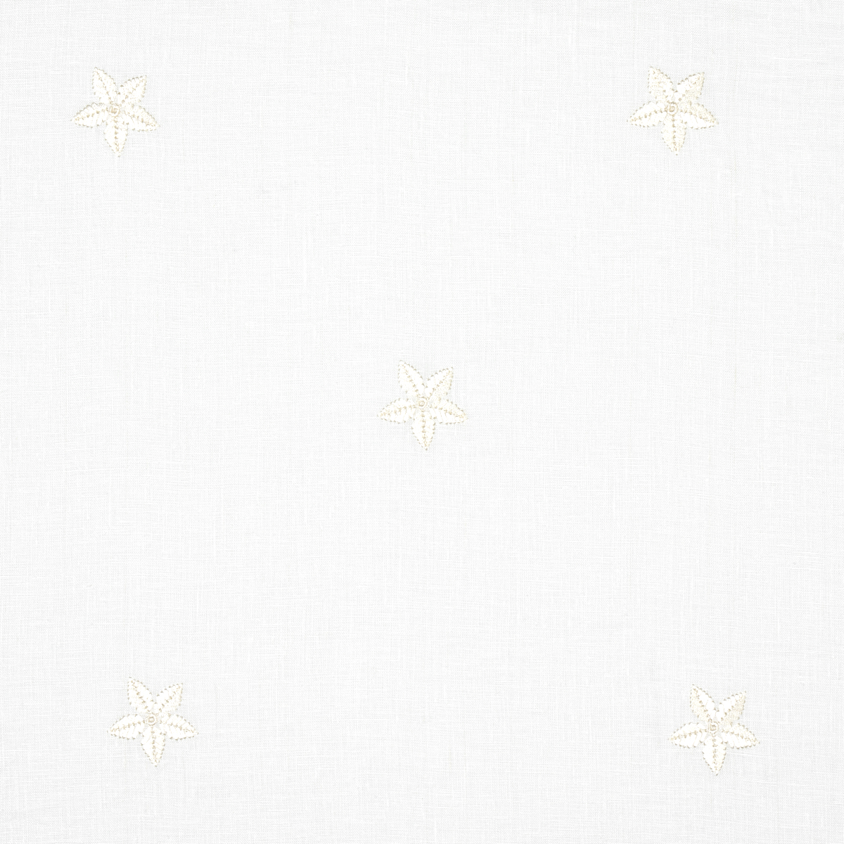 Vincenzo Embroidered Sheer – BLANC