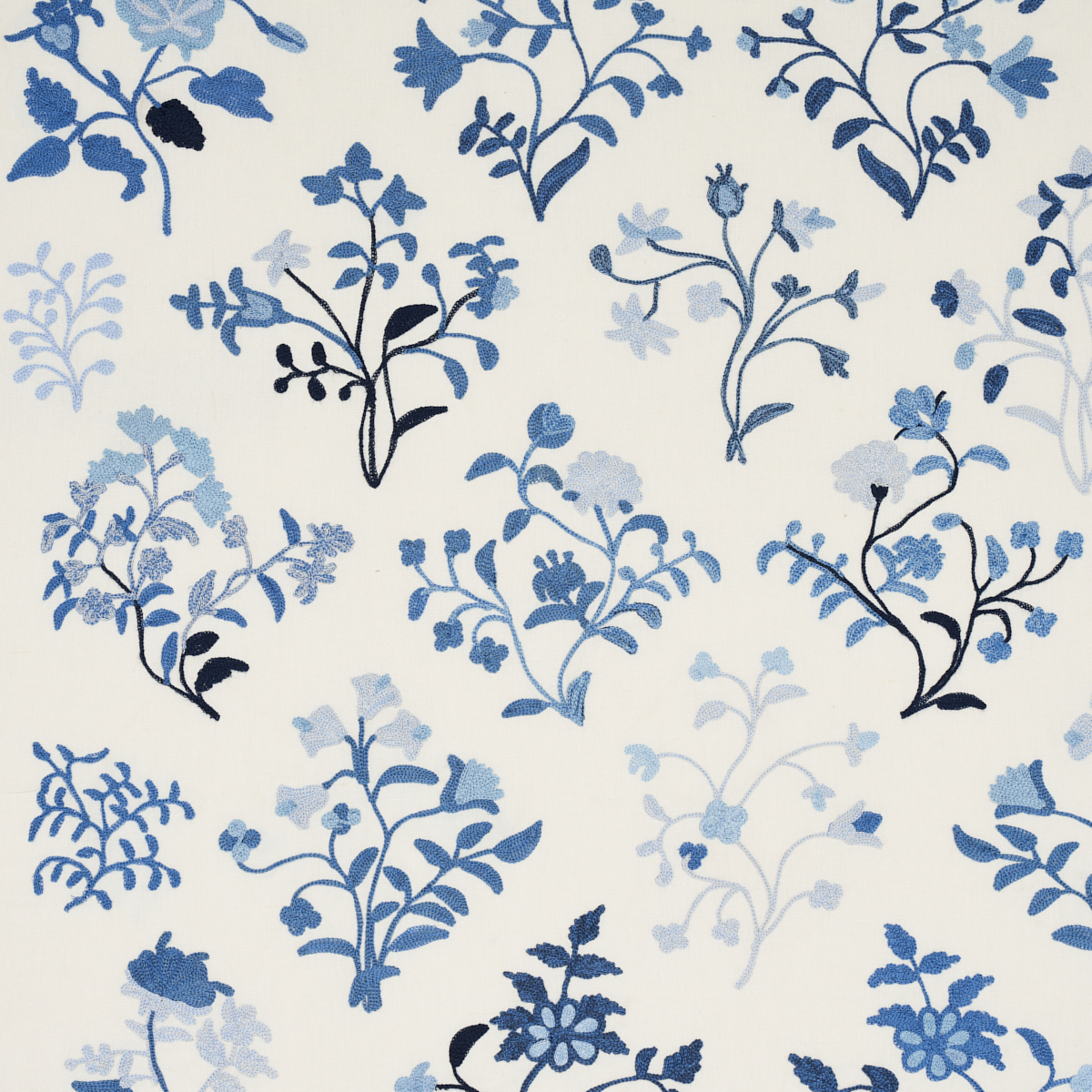 Raleigh Crewel Embroidery – CORNFLOWER