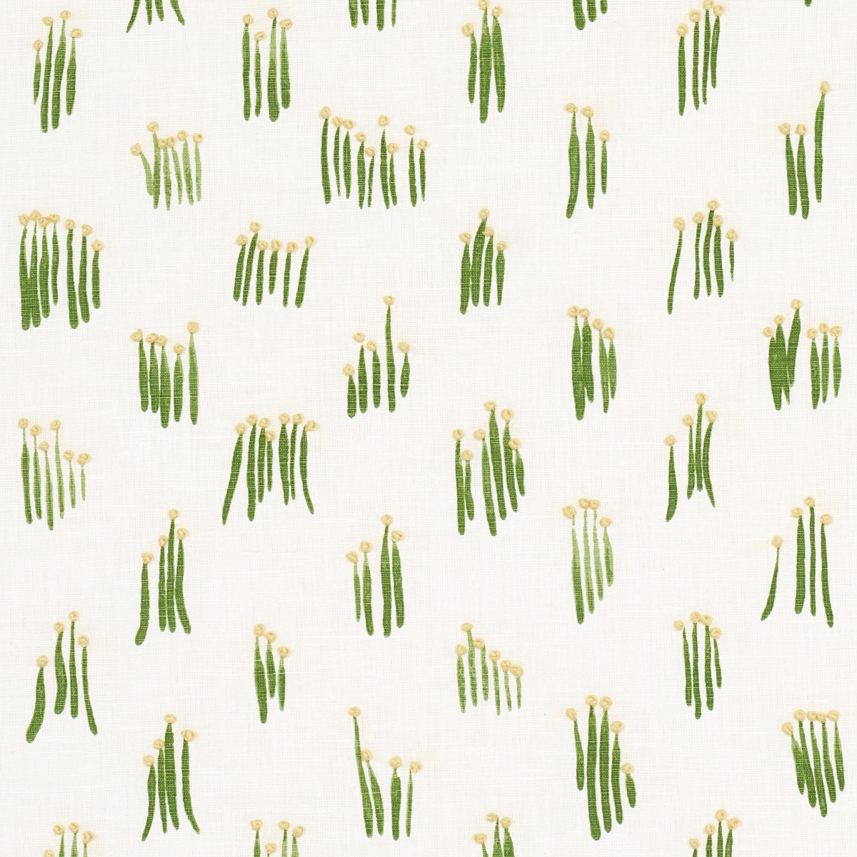 MEADOW BUTTON HAND EMBROIDERY – YELLOW