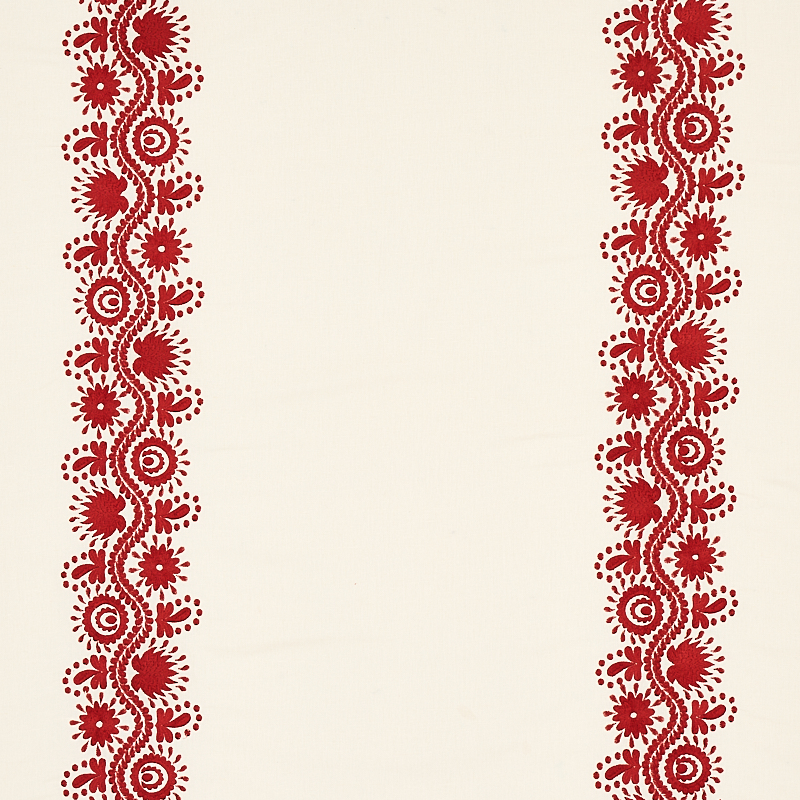 THEODORA EMBROIDERY – RED