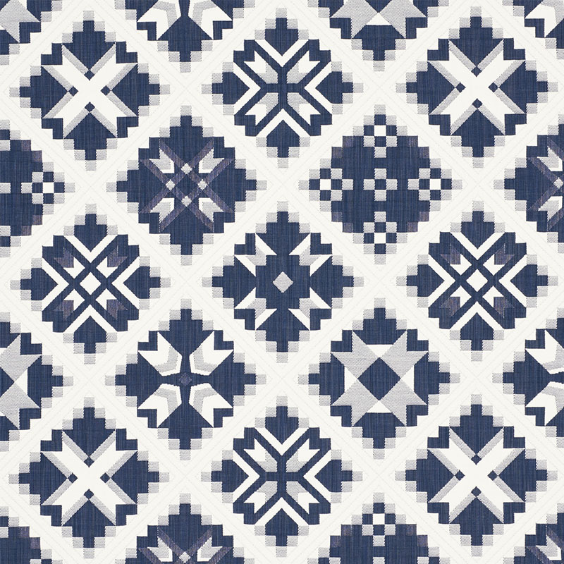 TRISTAN PATCHWORK – INDIGO