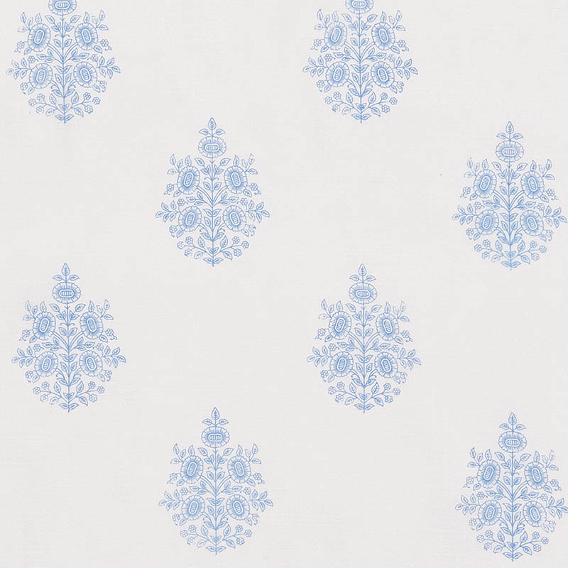 ASARA FLOWER SHEER – BLUE