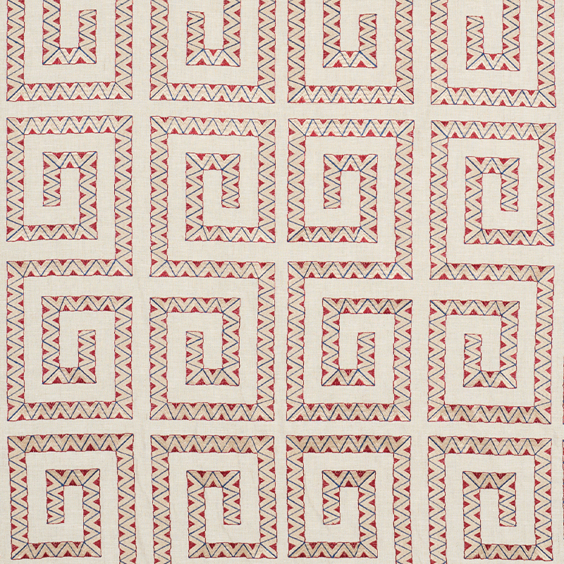 PRADO EMBROIDERY – RED