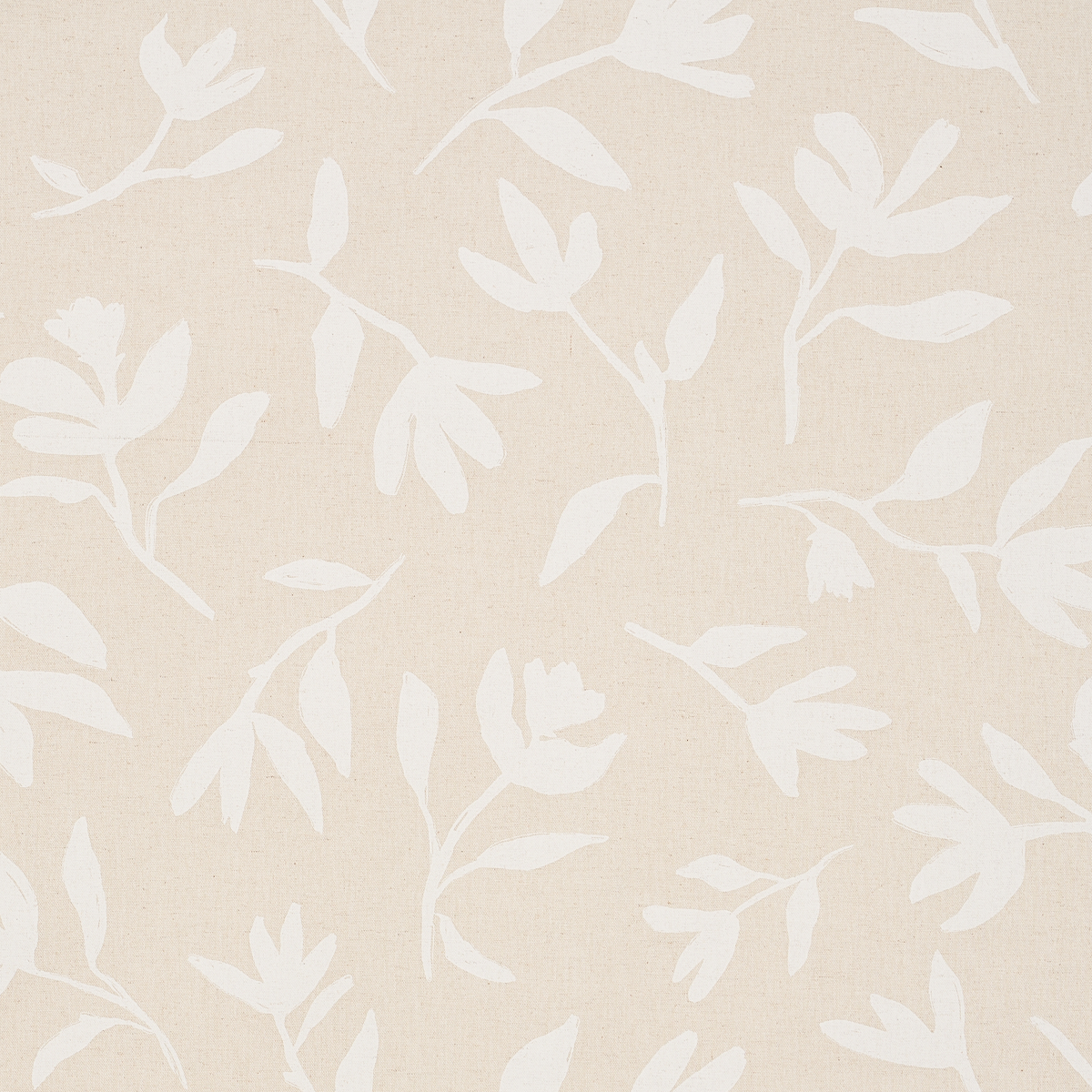 LAUREL – WHITE ON UNBLEACHED