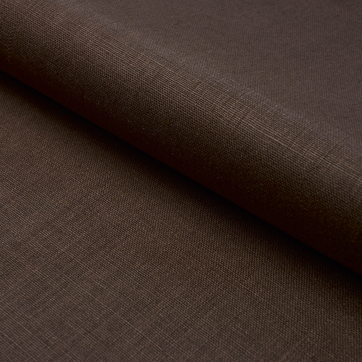 LEO GLAZED LINEN – CHOCOLATE
