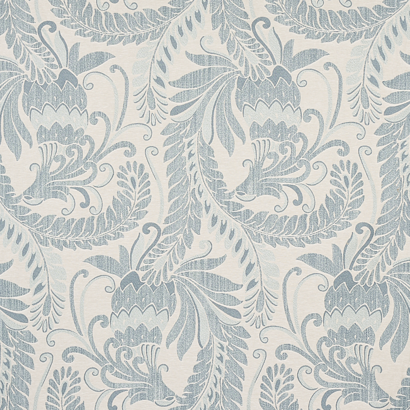 ORLEY JAQUARD – BLUE ON LIGHT BLUE