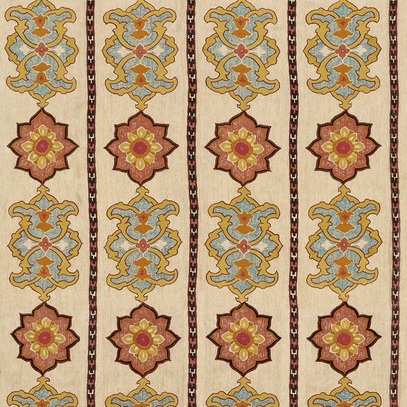 TEMARA HAND EMBROIDERED PRINT – SPICE