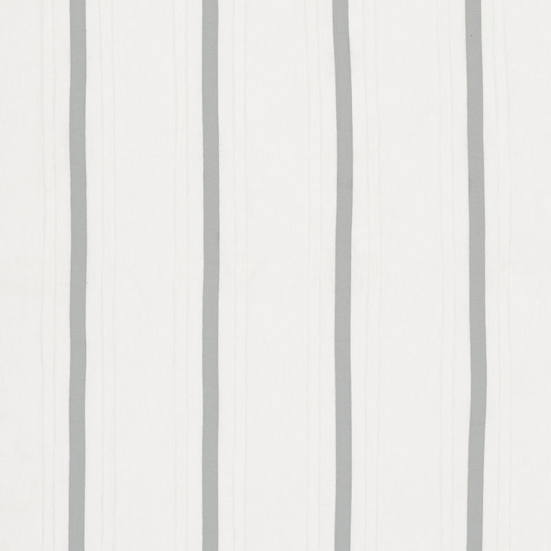 STRIPE APPLIQUÉ SHEER – GREY