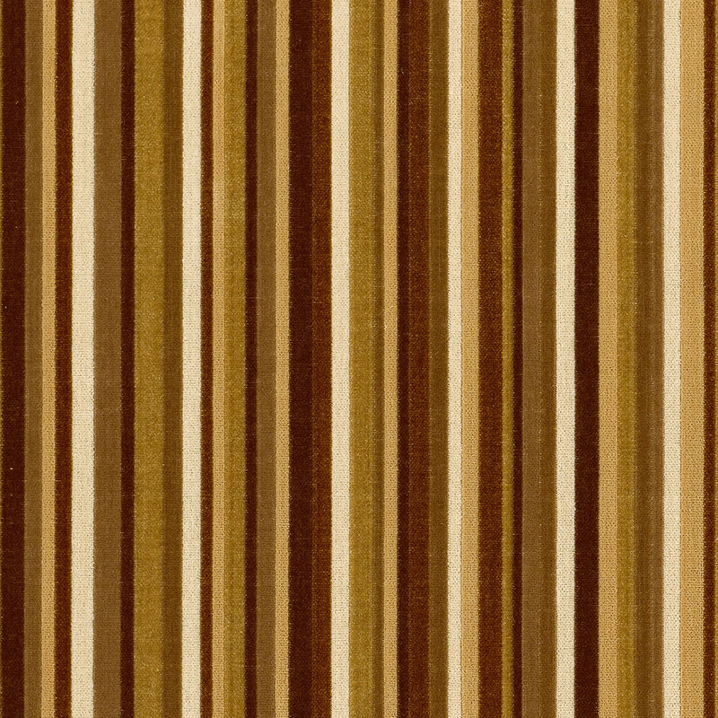 SYNCOPATED VELVET STRIPE – CHAMOIS / MINK