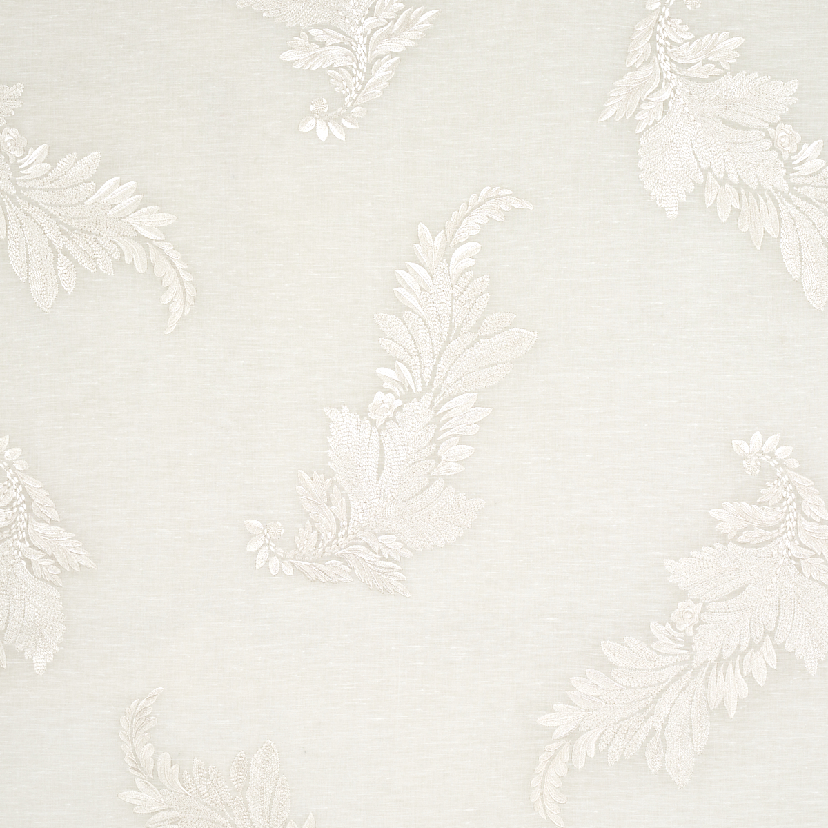 CONTESSA EMBROIDERED SHEER – IVORY