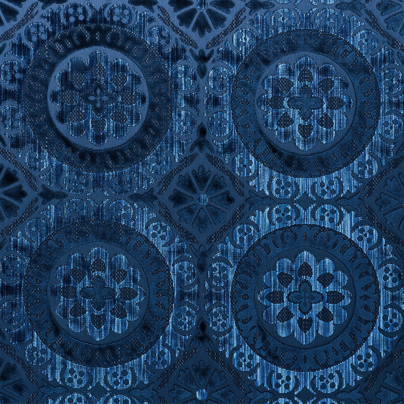 SUZANI STRIE VELVET – SAPPHIRE