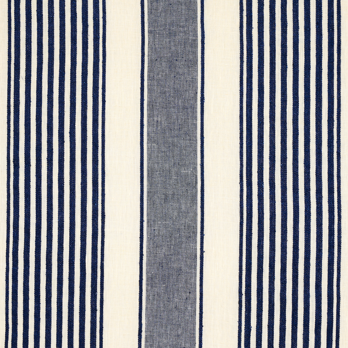 SUMMERVILLE LINEN STRIPE – NAVY