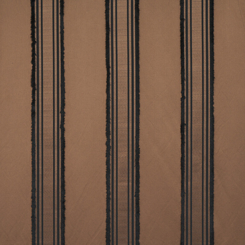 SENZA SATIN STRIPE – BROWN