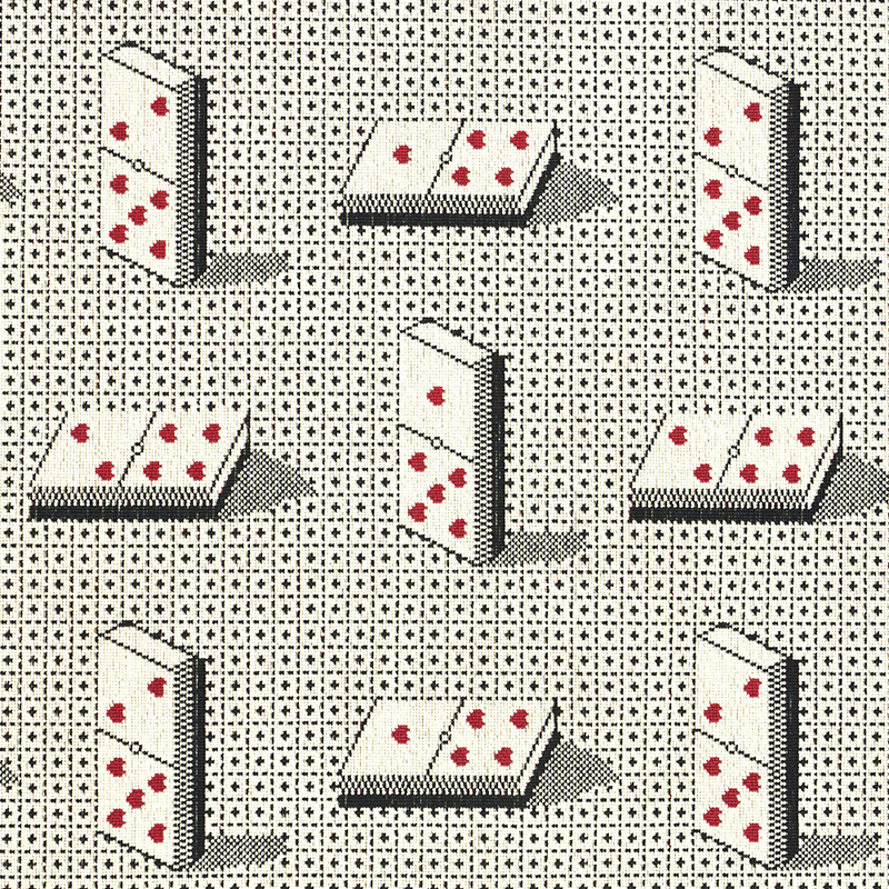DOMINO ÉPINGLÉ – BLACK