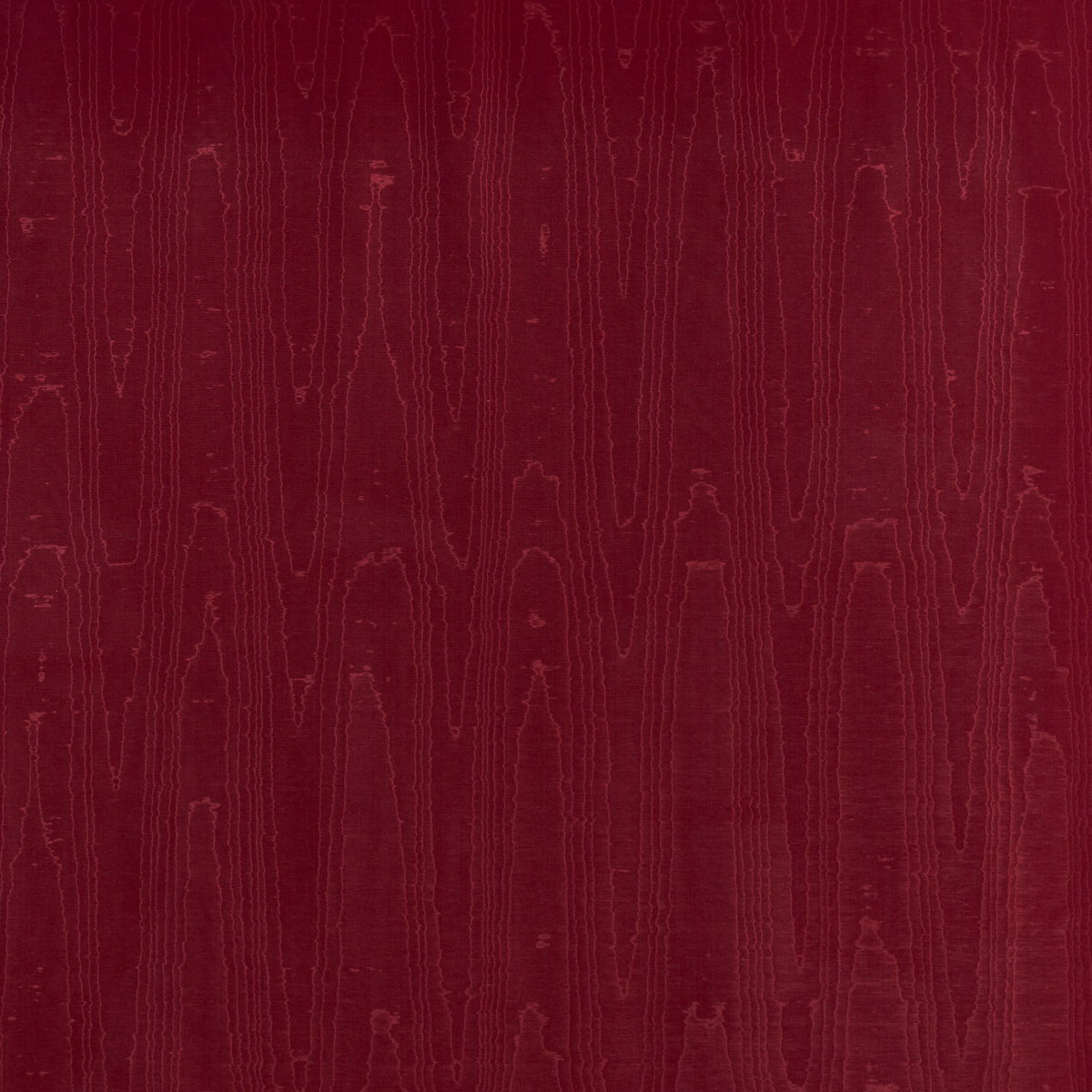 BEAU COTTON LINEN MOIRÉ – CRIMSON