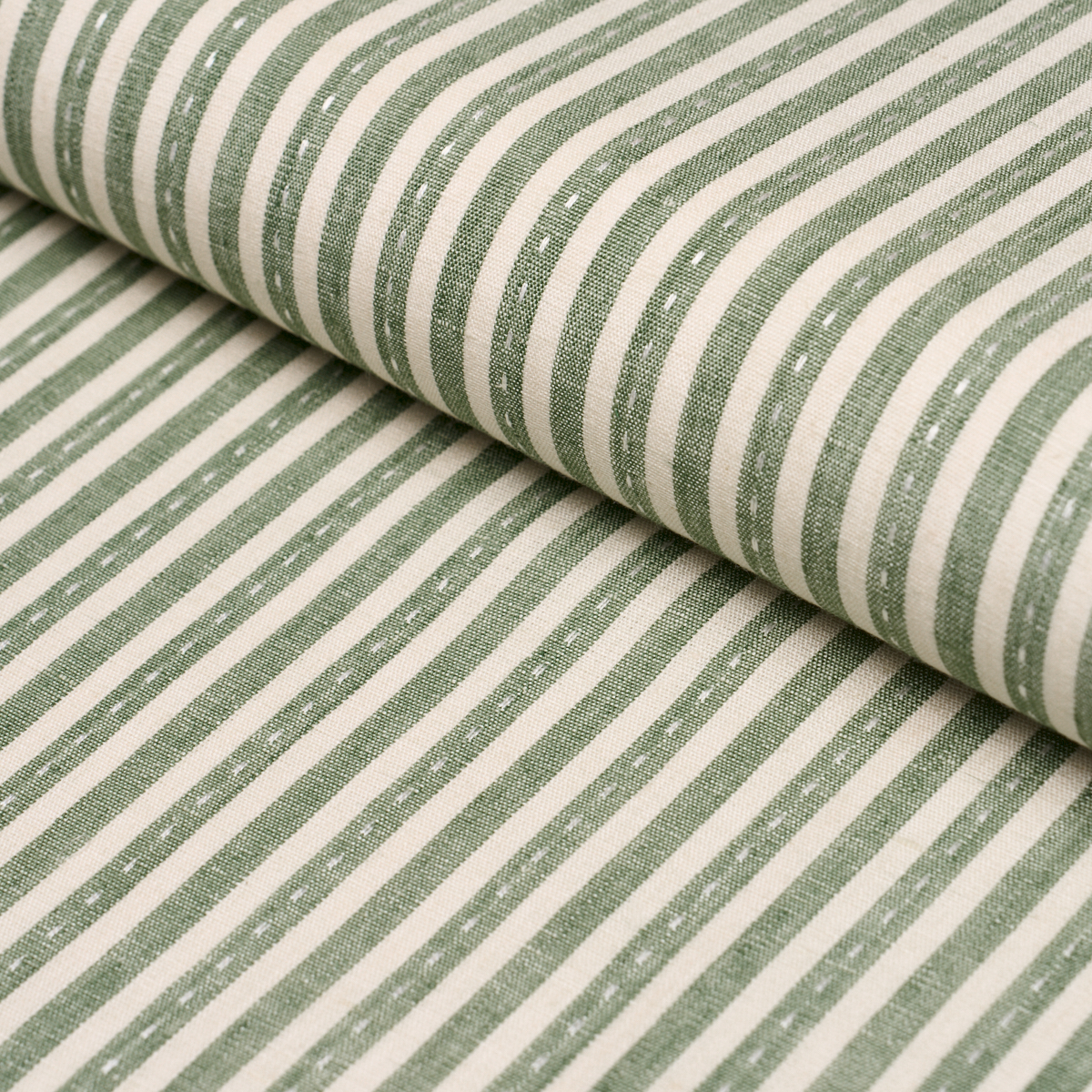 MATHIS TICKING STRIPE – SAGE