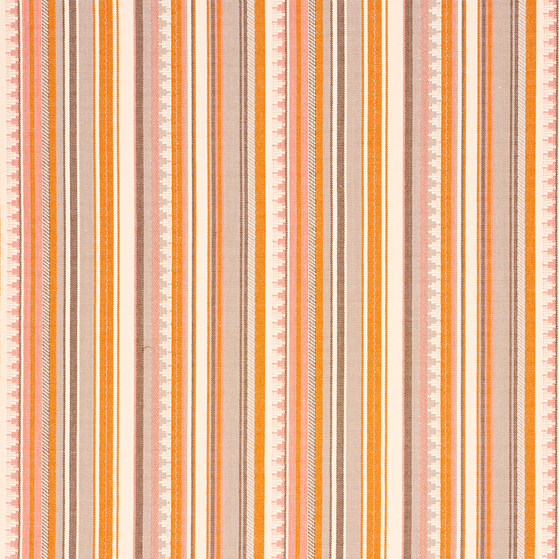 ZUNI STRIPE – ORANGE & PINK