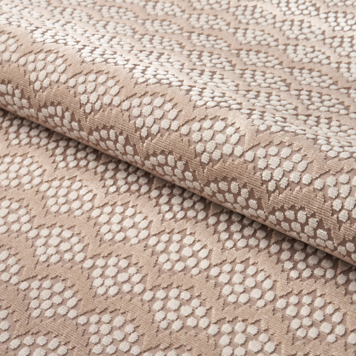 POLLEN CUT VELVET – SOFT CLAY
