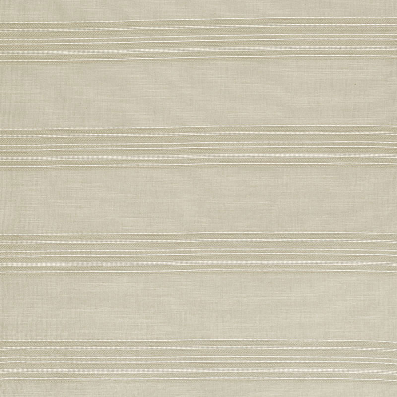 BANDED STRIPE SHEER – OYSTER
