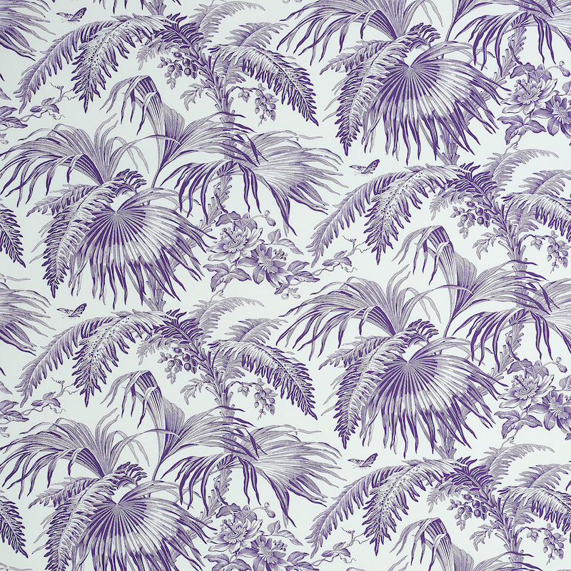 TOILE TROPIQUE – PURPLE